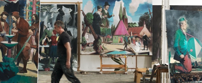 Filmstill: Neo Rauch - Gefährten und Begleiter von Nicola Graef